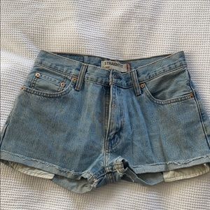Vintage Levi jean shorts